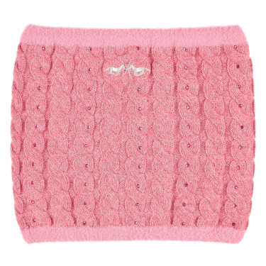 Écharpe tube HV Polo Luna Mauve foncé chiné