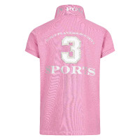 Polo shirt Favouritas kinderen HV Polo Wilde Roos Roze