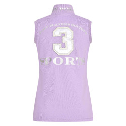 Polo shirt Favouritas sans manches Violet Polo shirt Favouritas sans manches Violet