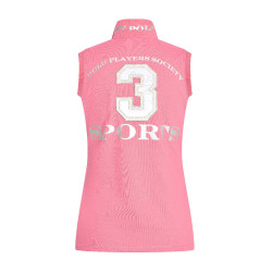 Mouwloos poloshirt Favouritas HV Polo Krachtige roos Roze