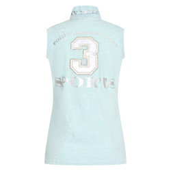 Mouwloos poloshirt Favouritas HV Polo Tiffany gemengd Blauw Mouwloos poloshirt Favouritas HV Polo Tiffany gemengd Blauw