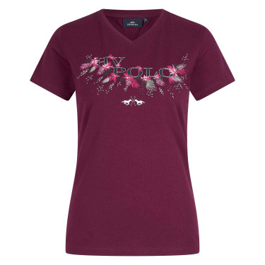 T-shirt HV Polo Jackie Zwarte baai Bordeaux