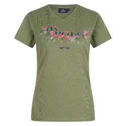 T-shirt HV Polo Jackie Petrolgroen
