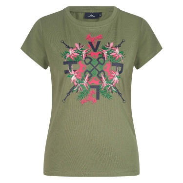 T-shirt HV Polo Robin Petrolgroen