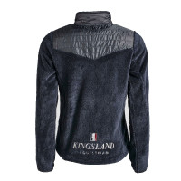 Kingsland Classic Fleece Coral Damesvest Marine Marineblauw