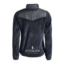 Kingsland Classic Fleece Coral Damesvest Marine Marineblauw