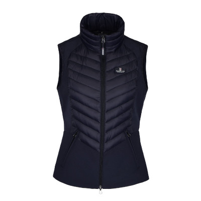 Doudoune Kingsland Classic sans manches Hybride femme Marine