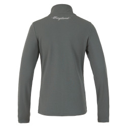 Kingsland fleece damesjas Groen Gunmetal