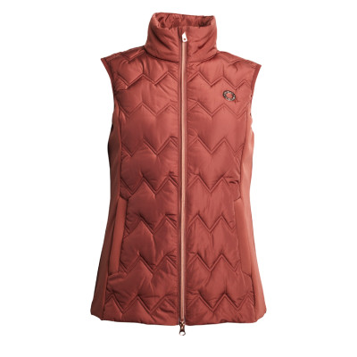 Bodywarmer Kingsland Sia geïsoleerd dames Café Noir Marron