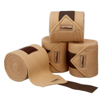 Bandes de polo poney LeMieux Beige / marron