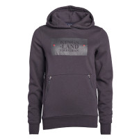 Sweat Kingsland Sebastian met capuchon Unisex Encre noire verte