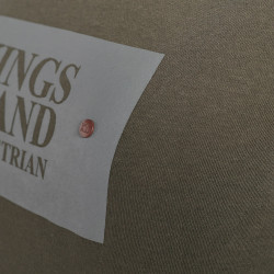 Sweat Kingsland Sebastian met capuchon Unisex Encre noire verte