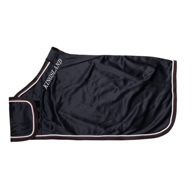 Presentatiedeken Kingsland Classic van Fleece met Borstplaat