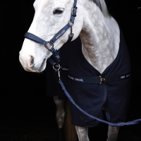 Kingsland KLhenley deken honingraat Marine Marineblauw