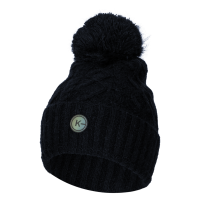 Bonnet Kingsland KLGenevieve in Tricot Marine Marineblauw