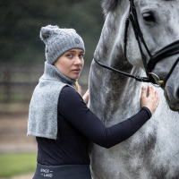 Bonnet Kingsland KLGenevieve in Tricot Donkergrijs