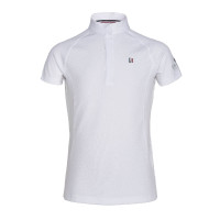 Wedstrijdshirt Kingsland Classic korte mouwen Junior Meisjes Wit