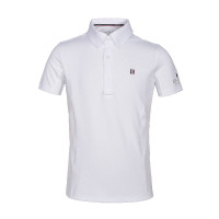 Wedstrijdshirt Kingsland Classic korte mouwen Junior Jongens Wit