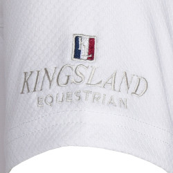 Wedstrijdshirt Kingsland Classic korte mouwen Junior Jongens Wit