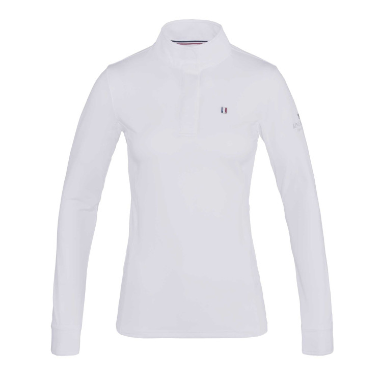 Wedstrijdshirt Kingsland Classic lange mouwen opstaande kraag dames