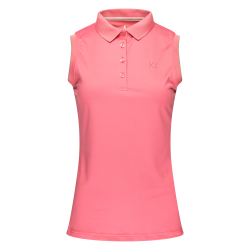 Mouwloze Polo Kingsland in Piqué Mesh voor dames