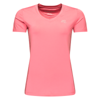 Kingsland damesblouse met V-hals Roze kasteelroze