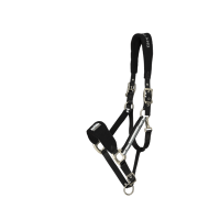 Kingsland Classic halster met fleece Zwart Kingsland Classic halster met fleece Zwart