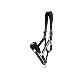 Kingsland Classic halster met fleece Zwart