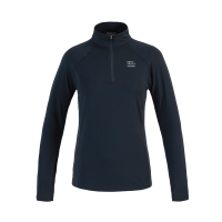 Maillot d'entraînement 3/4 Kingsland KLerin zippé femme Marine