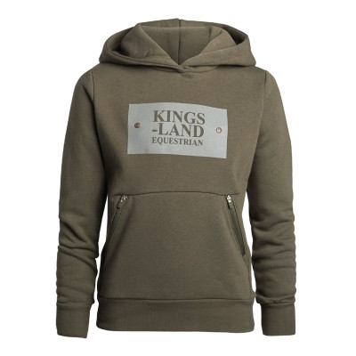Sweat Kingsland Samuel à capuche Junior Encre noire verte