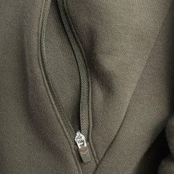 Sweat Kingsland Samuel met capuchon Junior Zwartgroene inkt