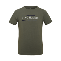 T-Shirt Kingsland katoen Junior Groene rozet