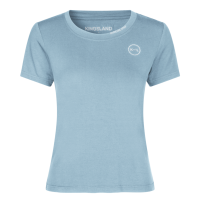 T-shirt Kingsland KLhalle dames Blauw gewassen denim