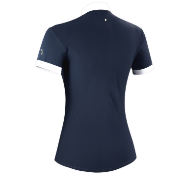 Wedstrijdpolo Flags & Cup Arizona met korte mouwen Marine Marineblauw