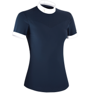 Wettkampfpolo Flags & Cup Isla Kurzarm Marine Marineblauw