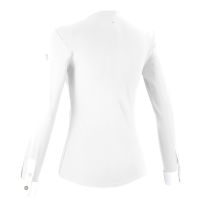 Wedstrijdpolo Flags & Cup Arizona lange mouwen Wit