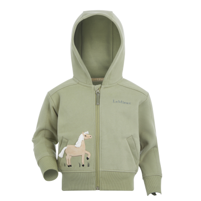 Sweat à capuche LeMieux Zip Through Mini Charlie Fern