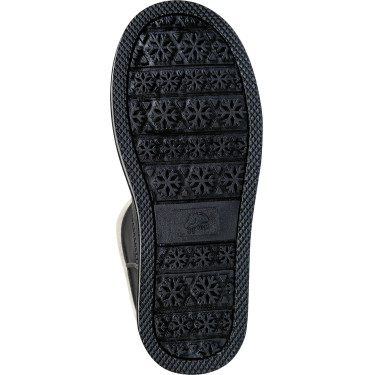 HKM gevoerde waterdichte laarzen Davos Gossiga Zwart fluweel