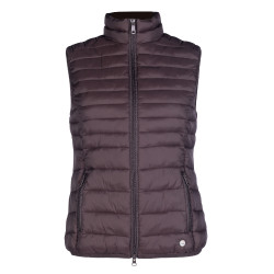 Mouwloze bodywarmer HKM Lena Donkerbruin Mouwloze bodywarmer HKM Lena Donkerbruin