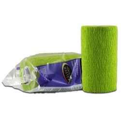 Cohesieve band 10 cm Flex'on Horse Master Limoengroen