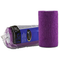 Bande cohésive Flex'on Horse Master Violet 10 cm