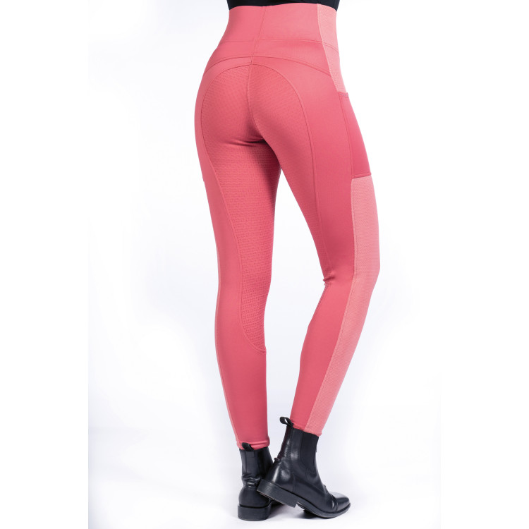 Legging HKM Mesh Style full seat siliconen Legging HKM Mesh Style full seat siliconen