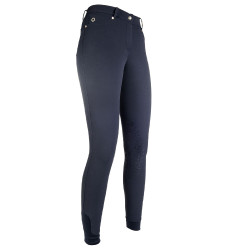 Broek Lauria Garrelli Basic siliconen kniestukken Donkerblauw