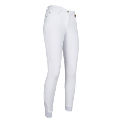 Broek Lauria Garrelli Basic siliconen kniestukken Wit