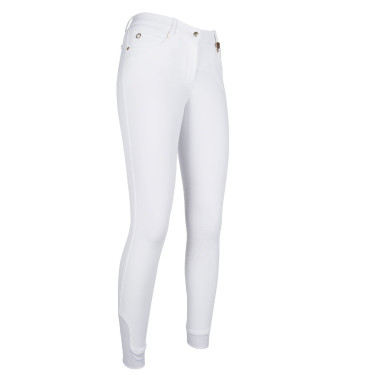 Broek Lauria Garrelli Basic siliconen kniestukken Wit