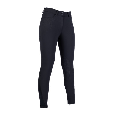Broek HKM Savona Style siliconen kniestukken Broek HKM Savona Style siliconen kniestukken