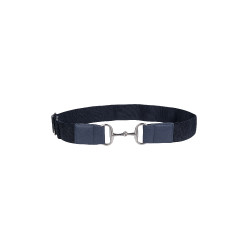 HKM Hunter Elastische Riem 5 cm Donkerblauw