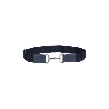 HKM Hunter Elastische Riem 5 cm Donkerblauw