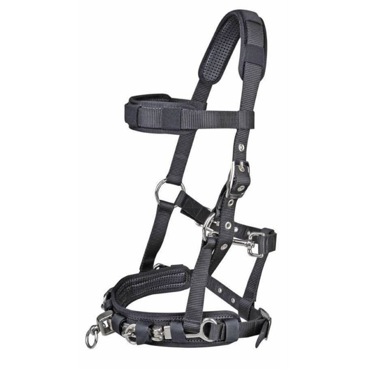 Nylon longeerhalster HKM