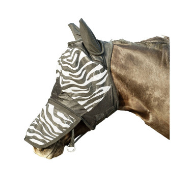 HKM vliegenmasker Zebra bescherming neusgaten